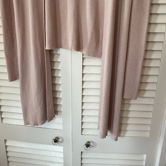 Diane von Furstenberg open 'Sloan' cardigan pink large EUC - Picture 3 of 8